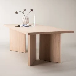 Nohr Eettafel Navarro MDF, 240 x 100cm* Rechte Eettafel