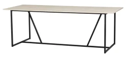 WOOOD Eettafel Silas Essen, 220 x 90cm, kleur* Rechte Eettafel