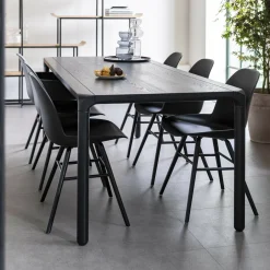 Zuiver Eettafel Storm Essenhout, kleur* Rechte Eettafel