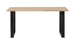 WOOOD Eettafel Tablo met U-poot* Rechte Eettafel