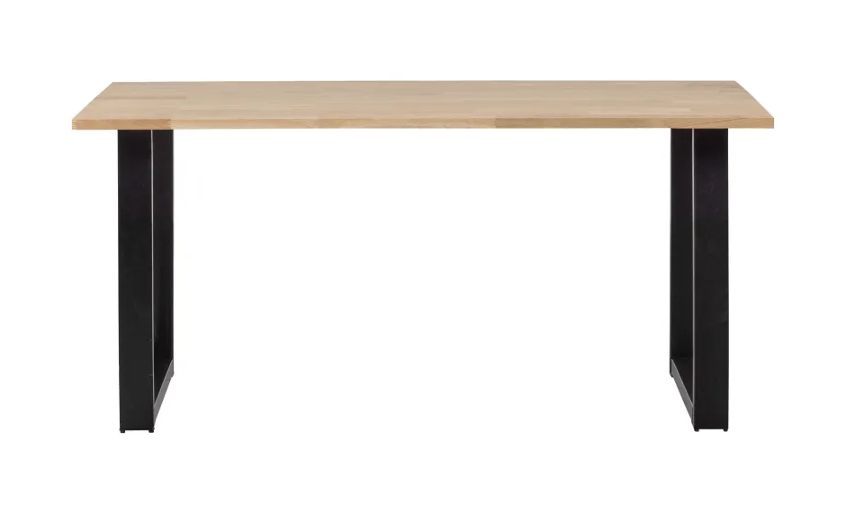 WOOOD Eettafel Tablo met U-poot* Rechte Eettafel