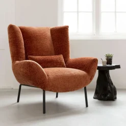 MUST Living Fauteuil Astro Chenille* Fauteuil Stof / Textiel