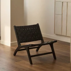 Kave Home Fauteuil Calixta* Fauteuil Leer / Kunstleer