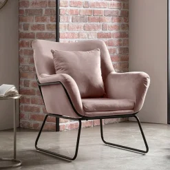 Artistiq Living Fauteuil Cecilio Velvet* Fauteuil Stof / Textiel|Fauteuil Velvet / Fluweel