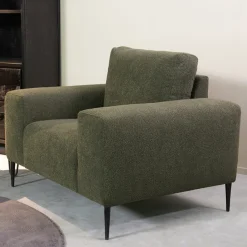 LABEL51 Fauteuil Ferraro Bouclé* Fauteuil Stof / Textiel|Fauteuil Bouclé / Teddy