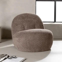 Nohr Fauteuil Hadiyah Bouclé* Fauteuil Stof / Textiel|Fauteuil Bouclé / Teddy