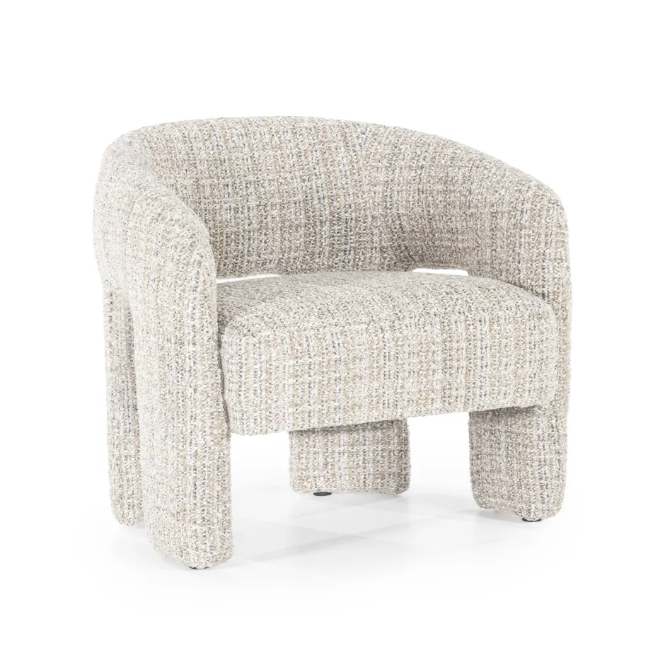 Eleonora Fauteuil Hamilton Grove Bouclé* Fauteuil Stof / Textiel|Fauteuil Bouclé / Teddy