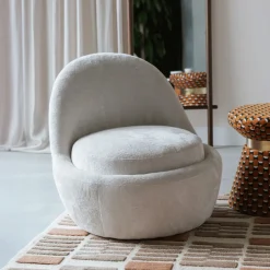 ZILT Fauteuil Jenee Chenille* Fauteuil Stof / Textiel