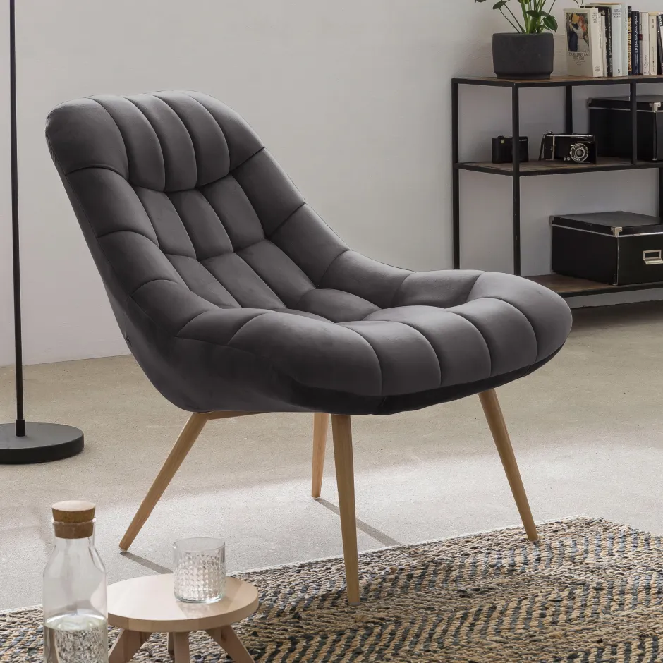 Artistiq Living Fauteuil Jurre Velvet* Fauteuil Stof / Textiel|Fauteuil Velvet / Fluweel