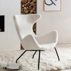 Artistiq Living Fauteuil Marly Teddy* Fauteuil Stof / Textiel|Fauteuil Bouclé / Teddy