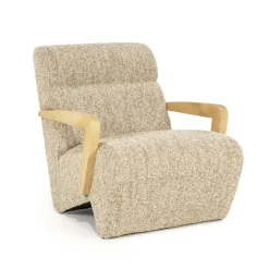 Eleonora Fauteuil Olek Bouclé* Fauteuil Stof / Textiel|Fauteuil Bouclé / Teddy