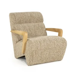Eleonora Fauteuil Olek Bouclé* Fauteuil Stof / Textiel|Fauteuil Bouclé / Teddy