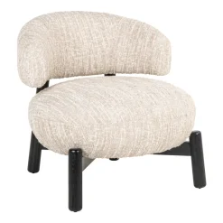 Richmond Interiors Fauteuil Ornella Bouclé, kleur* Fauteuil Stof / Textiel|Fauteuil Bouclé / Teddy