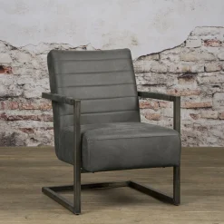 Tower Living Fauteuil Rocca Leder* Fauteuil Leer / Kunstleer