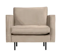 WOOOD Fauteuil Rodeo Classic Velvet, kleur* Fauteuil Stof / Textiel|Fauteuil Velvet / Fluweel