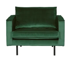 WOOOD Fauteuil Rodeo Velvet* Fauteuil Stof / Textiel|Fauteuil Velvet / Fluweel