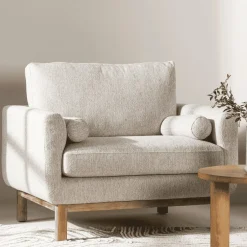 Nohr Fauteuil Shanai Bouclé, kleur* Fauteuil Stof / Textiel|Fauteuil Bouclé / Teddy