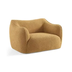 Jesper Home Fauteuil Soroy Bouclé* Fauteuil Stof / Textiel|Fauteuil Bouclé / Teddy