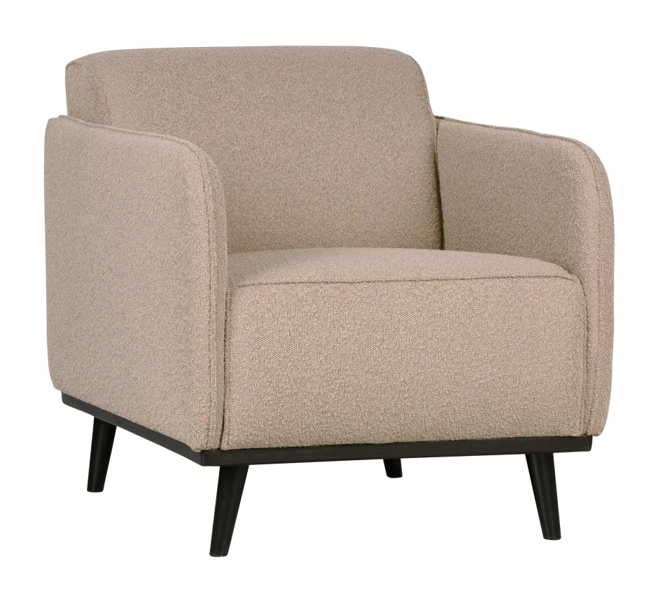 WOOOD Fauteuil Statement Bouclé* Fauteuil Stof / Textiel|Fauteuil Bouclé / Teddy