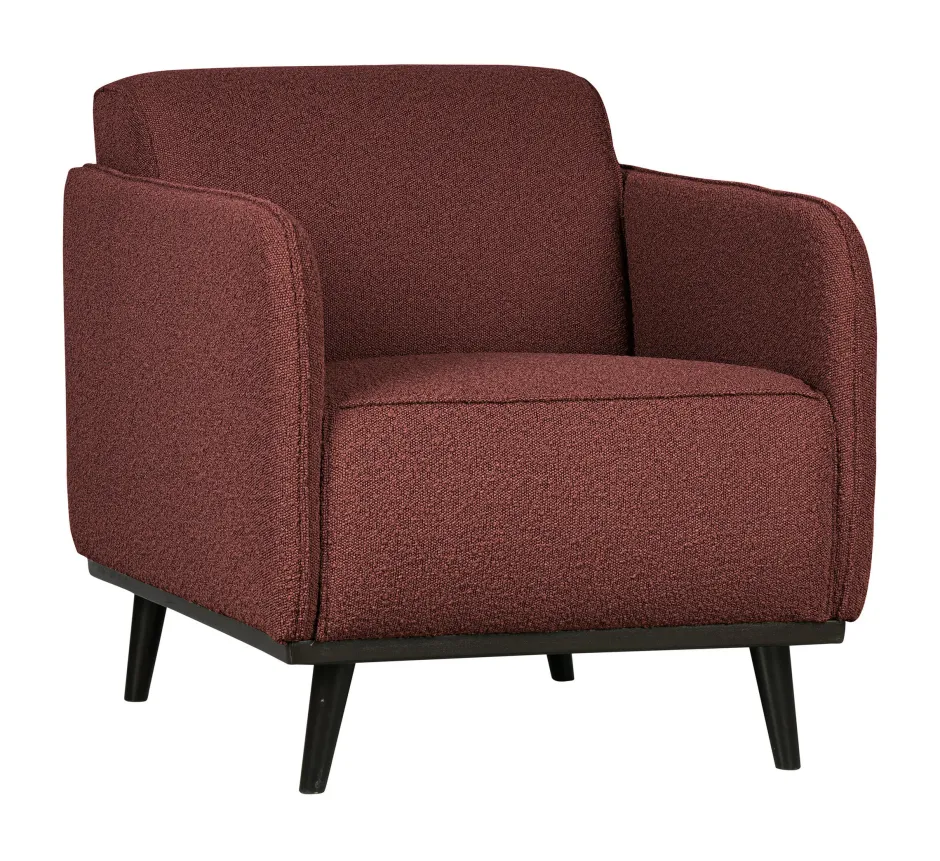 WOOOD Fauteuil Statement Bouclé* Fauteuil Stof / Textiel|Fauteuil Bouclé / Teddy