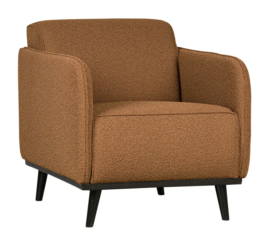 WOOOD Fauteuil Statement Bouclé* Fauteuil Stof / Textiel|Fauteuil Bouclé / Teddy