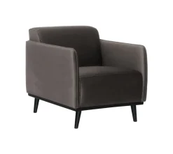 WOOOD Fauteuil Statement Velvet* Fauteuil Velvet / Fluweel|Fauteuil Stof / Textiel