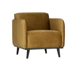 WOOOD Fauteuil Statement Velvet* Fauteuil Velvet / Fluweel|Fauteuil Stof / Textiel