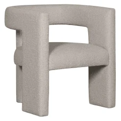 WOOOD Fauteuil Tiwa Bouclé* Fauteuil Stof / Textiel|Fauteuil Bouclé / Teddy