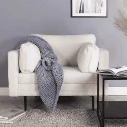 Nohr Fauteuil Tylan Teddy* Fauteuil Stof / Textiel|Fauteuil Bouclé / Teddy