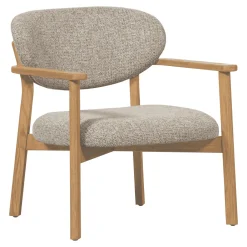 WOOOD Fauteuil Udar Geweven melange stof* Fauteuil Stof / Textiel