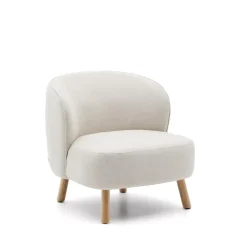 Kave Home Fauteuil Ulit Chenille* Fauteuil Stof / Textiel