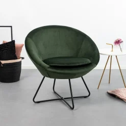 Sohome Fauteuil Vagn Velvet* Fauteuil Stof / Textiel|Fauteuil Velvet / Fluweel