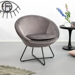 Sohome Fauteuil Vagn Velvet* Fauteuil Stof / Textiel|Fauteuil Velvet / Fluweel