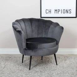 Nohr Fauteuil Yoni Velvet* Fauteuil Stof / Textiel|Fauteuil Velvet / Fluweel