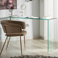 Kave Home Glazen Sidetable Burano, 125 x 40 cm* Sidetables