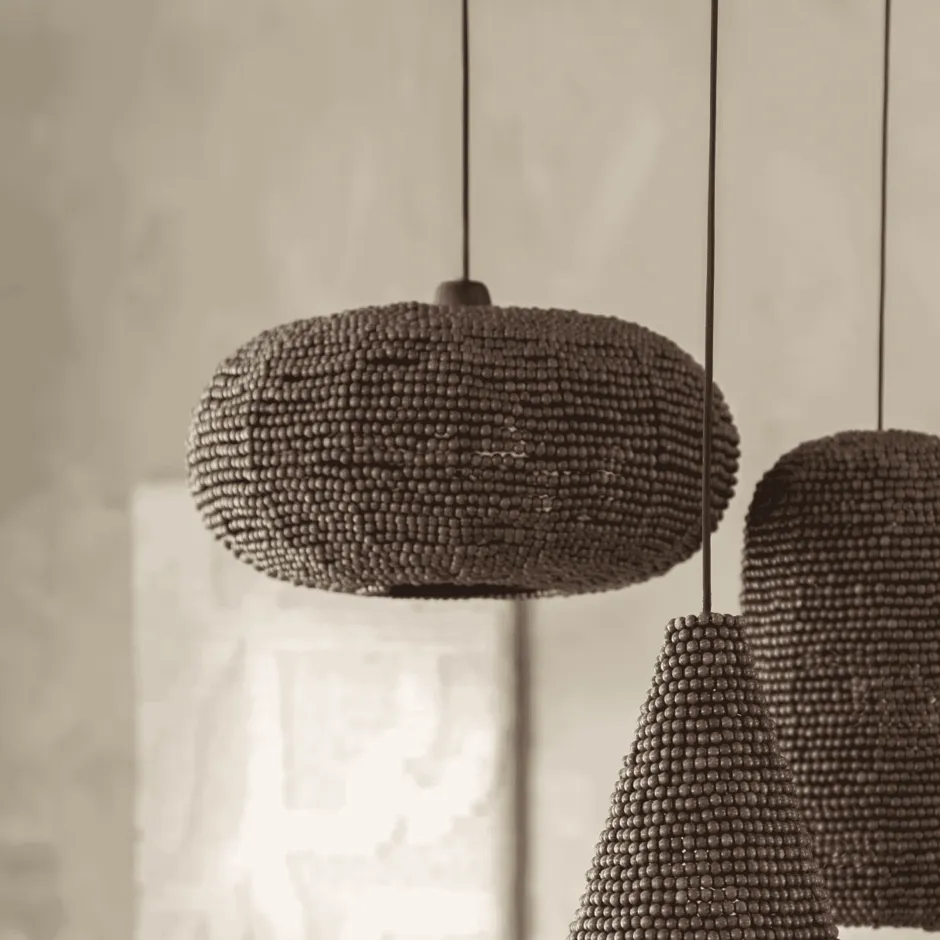 By-Boo Hanglamp Shanga Houten kralen, 46cm* Sohome Giftcard|Hanglampen