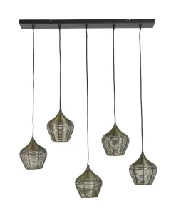 Light & Living Hanglamp Alvaro 5-Lamps* Hanglampen