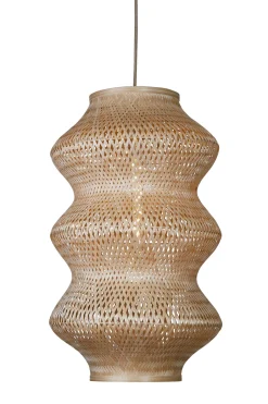 GOOD&MOJO Hanglamp Barbados Bamboe, 3-lamps* Hanglampen