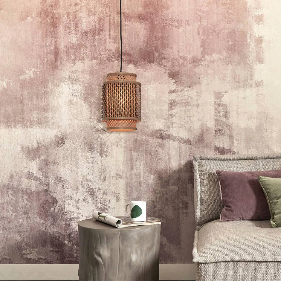 GOOD&MOJO Hanglamp Bhutan Bamboe, 25cm, kleur* Hanglampen