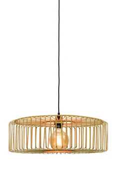 GOOD&MOJO Hanglamp Bromo Rond, Bamboe* Hanglampen