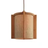 GOOD&MOJO Hanglamp Corsica Beukenhout en stof* Hanglampen