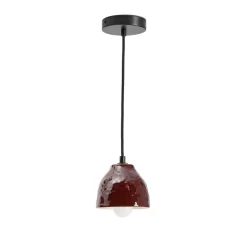 Kave Home Hanglamp Drava Keramiek, kleur Donker* Hanglampen