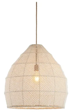 Light & Living Hanglamp Makassar kleur Crème* Hanglampen