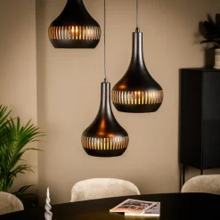 BASE Hanglamp Rachel 3-lamps, kleur* Hanglampen