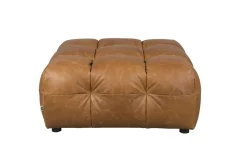 Dutchbone Hocker Hackman Leder* Poefs & Hockers