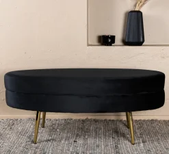 Nohr Hocker Larenzo Velvet* Poefs & Hockers