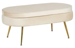 Artistiq Living Hocker Loulou Velvet* Poefs & Hockers