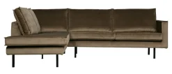 WOOOD Hoekbank Rodeo Links, Velvet* Hoekbank