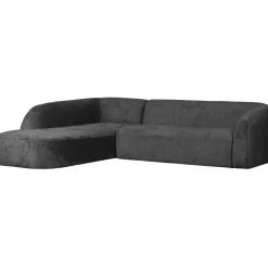 WOOOD Hoekbank Sloping Links, Structure Velvet* Organische Bank|Hoekbank