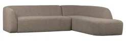 WOOOD Hoekbank Sloping Rechts, 274cm* Organische Bank|Hoekbank